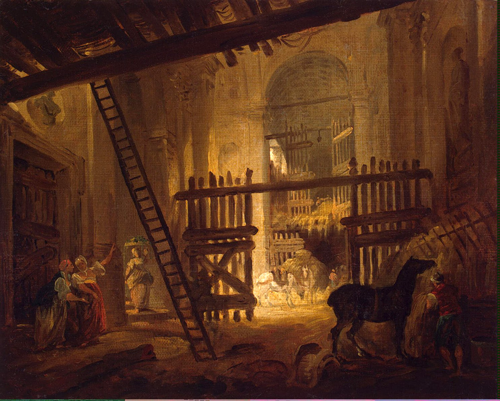 Конюшня в развалинах виллы Джулия (1762)