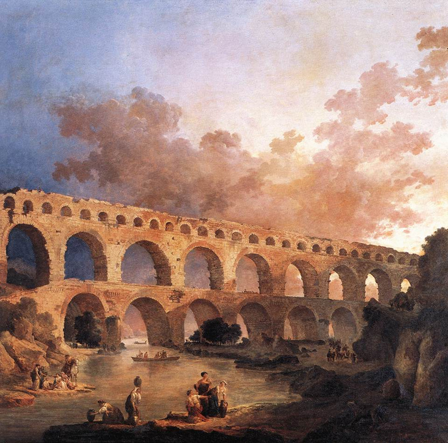 Пон-дю-Гар (1787)